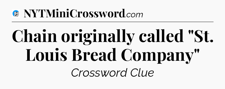 Chain originally called 