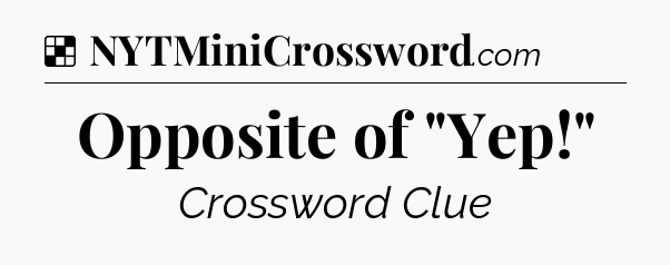 Solution: Opposite of 