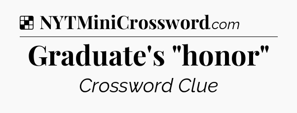 Solution: Graduate's 