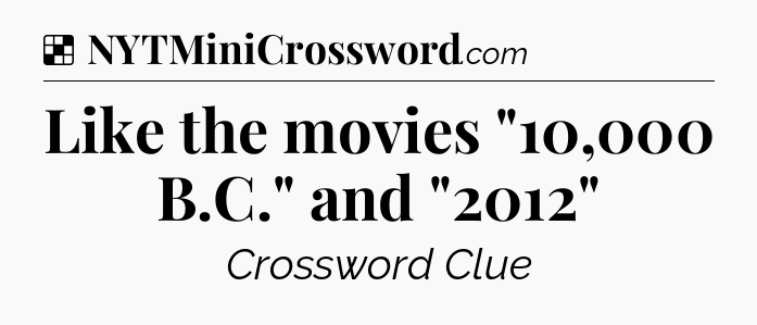 Solution: Like the movies 