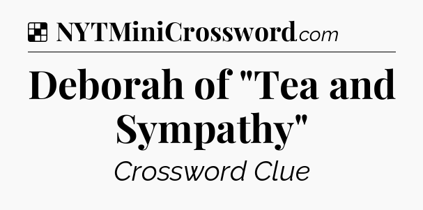 Solution: Deborah of 