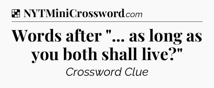 Solution: Words after 