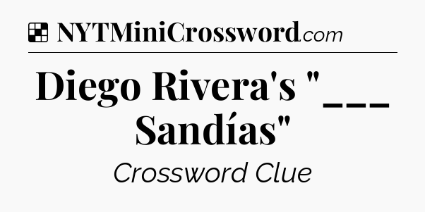 Solution: Diego Rivera's 