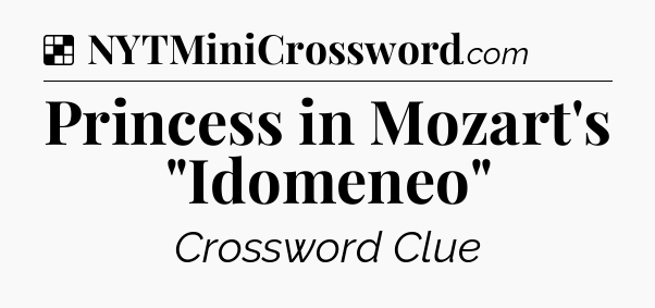 Solution: Princess in Mozart's 