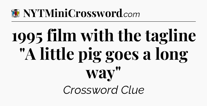 1995 film with the tagline 