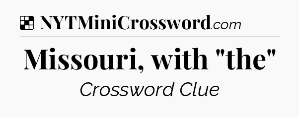 Solution: Missouri, with 