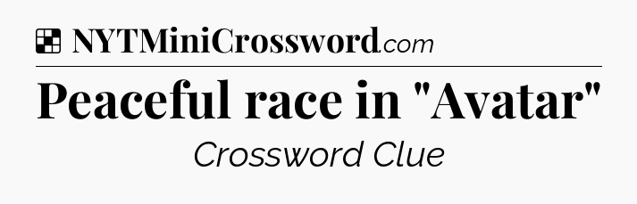 Solution: Peaceful race in 