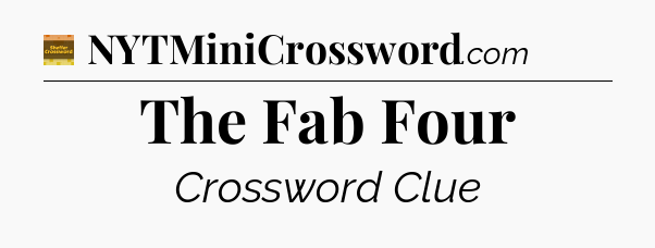 The Fab Four - Eugene Sheffer Crossword