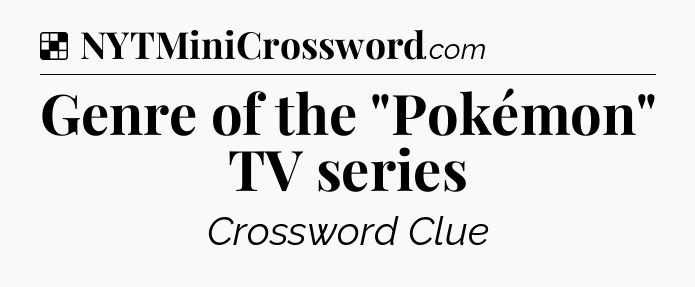 Solution: Genre of the 