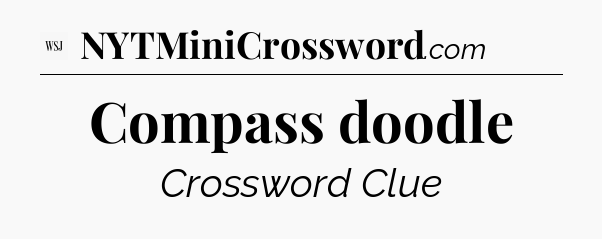 Compass doodle - WSJ Crossword