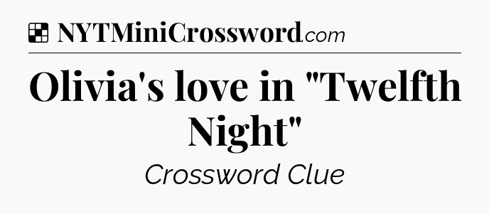 Solution: Olivia's love in 