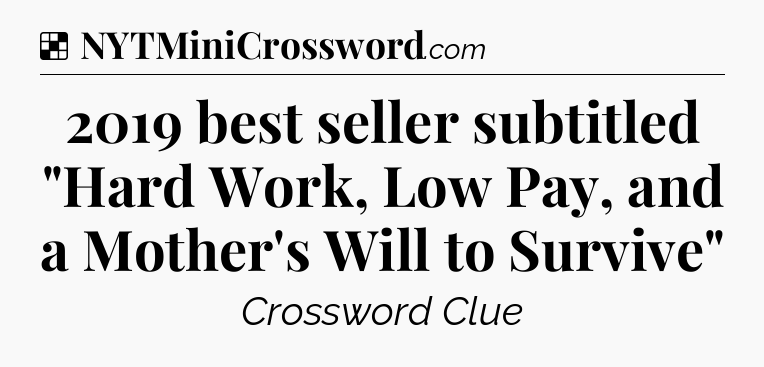 Solution: 2019 best seller subtitled 