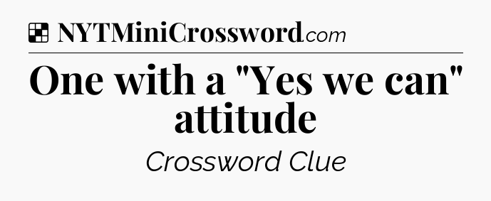 Solution: One with a 