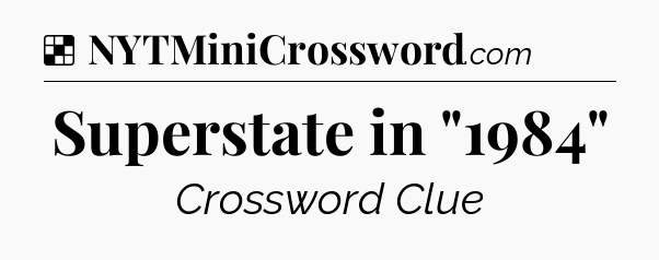 Solution: Superstate in 