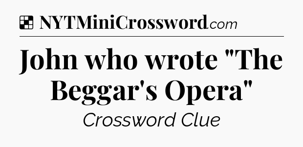 Solution: John who wrote 