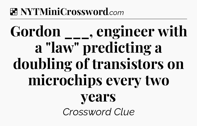 Solution: Gordon ___, engineer with a 