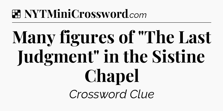 Solution: Many figures of 