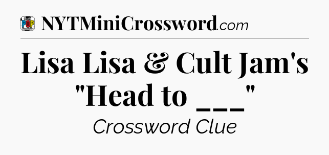 Lisa Lisa & Cult Jam's 