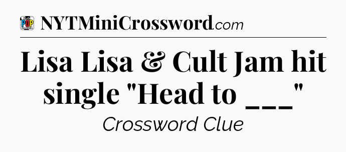 Lisa Lisa & Cult Jam hit single 