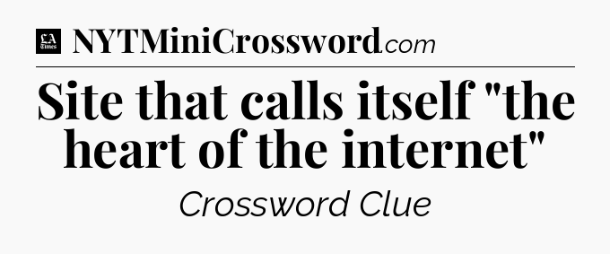 Site that calls itself 