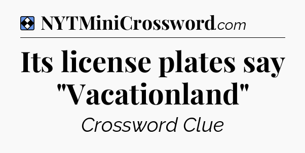 Solution: Its license plates say 