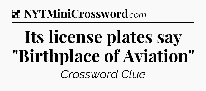 Solution: Its license plates say 