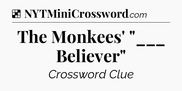 Solution: The Monkees' 