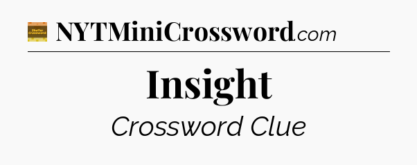 Insight - Eugene Sheffer Crossword