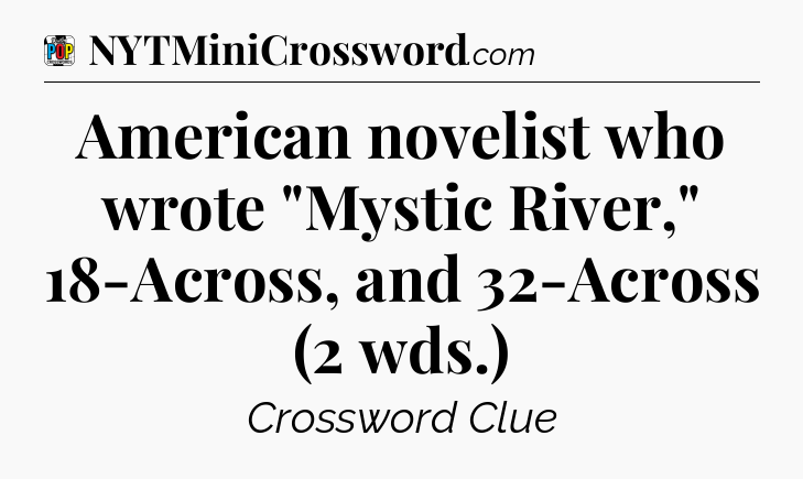 American novelist who wrote 