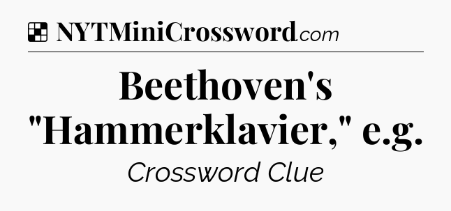 Solution: Beethoven's 