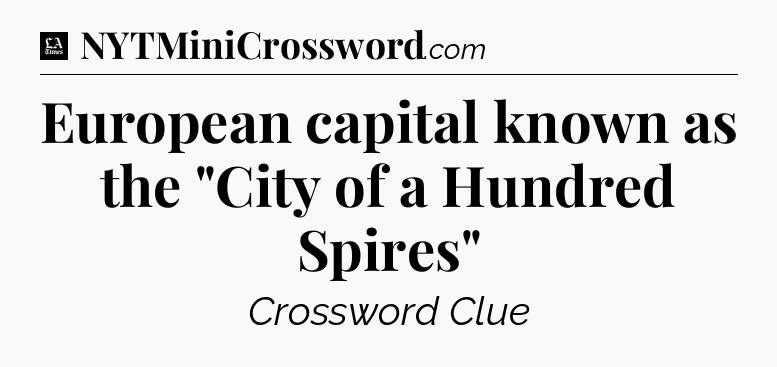 European capital known as the 