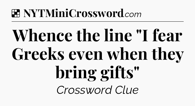 Solution: Whence the line 