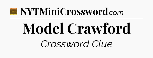 Model Crawford - Eugene Sheffer Crossword