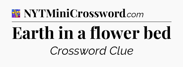 Earth in a flower bed Codycross