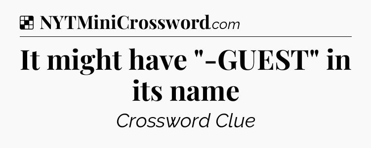 Solution: It might have 