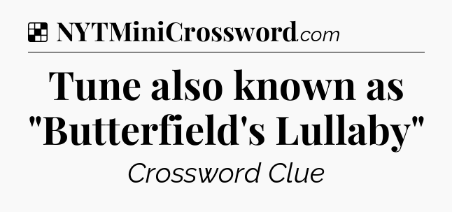 Solution: Tune also known as 