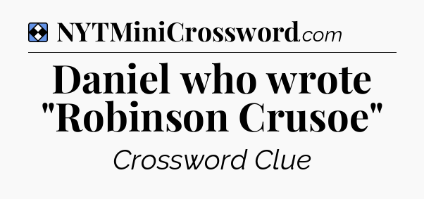 Solution: Daniel who wrote 