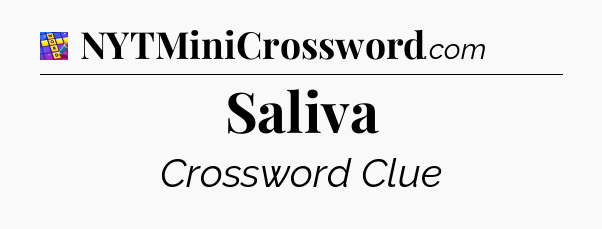 Saliva Codycross