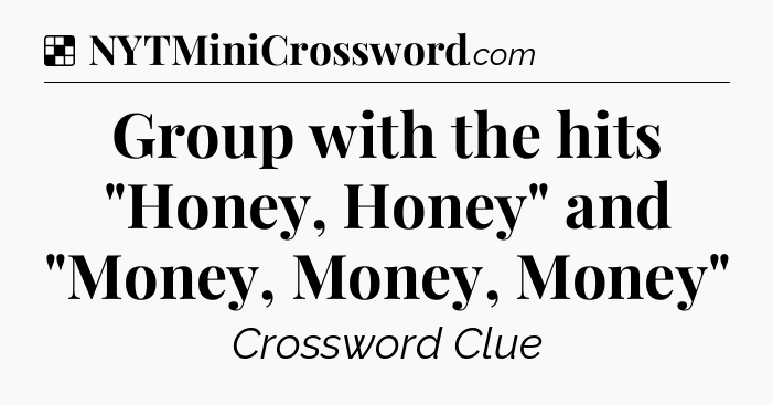 Solution: Group with the hits 