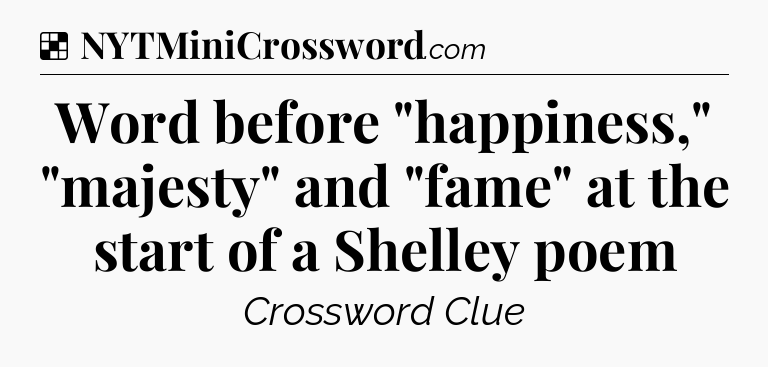 Solution: Word before 