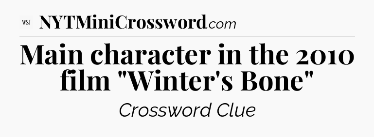 Main character in the 2010 film 