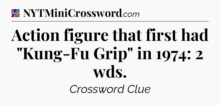 Action figure that first had 