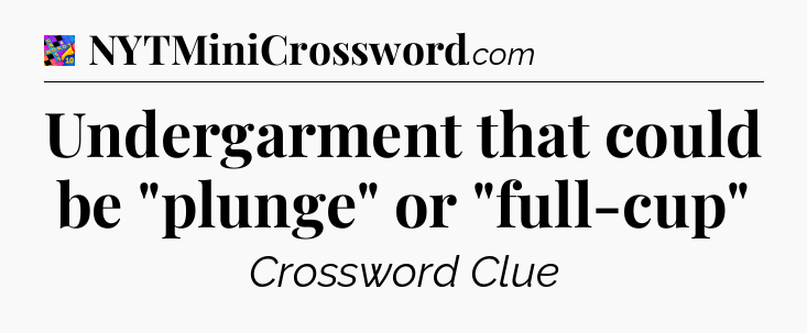 Undergarment that could be 