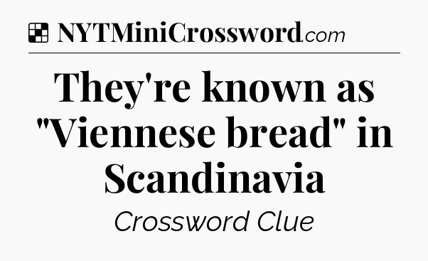 Solution: They're known as 