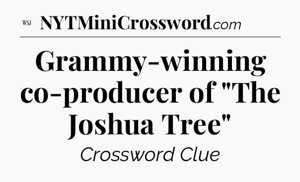Grammy-winning co-producer of 