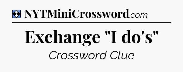 Solution: Exchange 