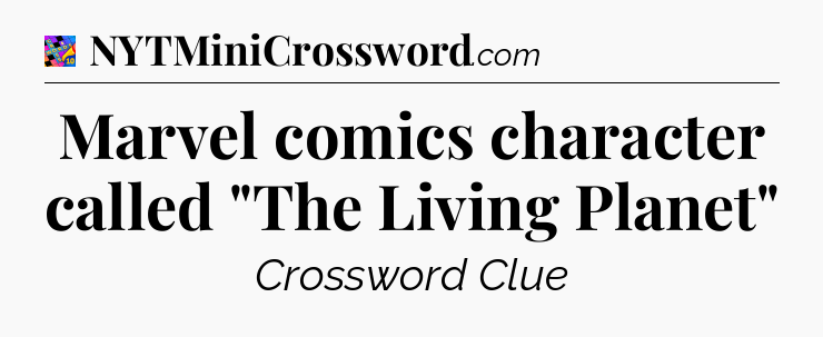 Marvel comics character called 