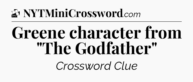 Greene character from 