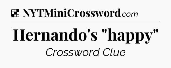 Solution: Hernando's 