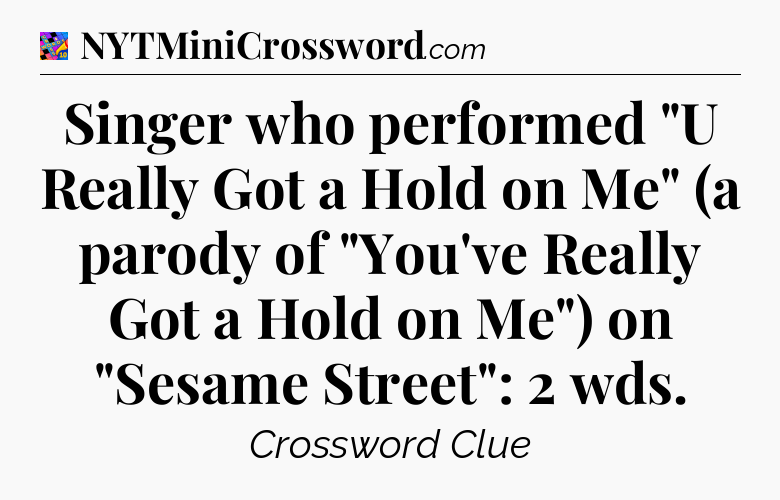 Singer who performed 